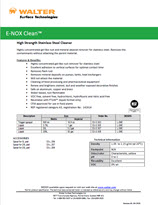 Technical Datasheet - E-NOX CLEAN