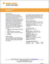 Technical Datasheet - ALUCUT