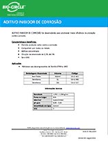 Technical Datasheet - ADITIVO INIBIDOR DE CORROSAO