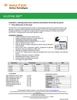 Technical Datasheet - ALUSTAR 200