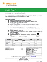 Technical Datasheet - E-NOX CLEAN