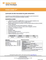 Technical Datasheet - FOOD ZONE V