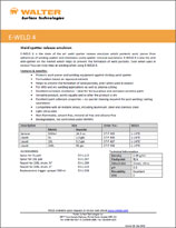 Technical Datasheet - E-WELD 4