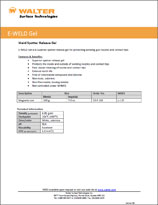 Technical Datasheet - E-WELD Gel