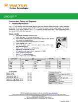 Technical Datasheet - UNO SF