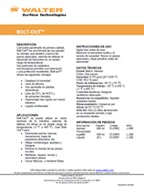 Technical Datasheet - BOLT OUT