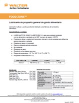 Technical Datasheet - FOOD ZONE