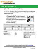 Technical Datasheet - GOLD-MATRIX READY