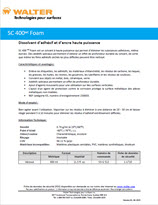 Technical Datasheet - SC 400 FOAM